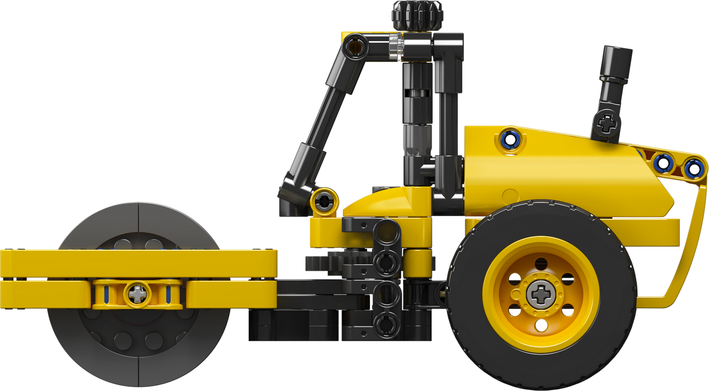 Mould King 24019 Road Roller Construction Building Toy Set | 223 PCS