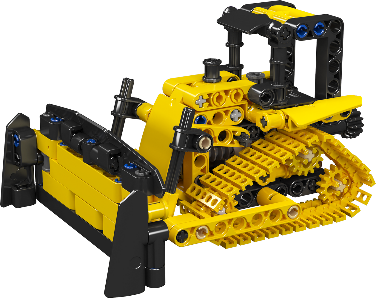 Mould King 24020 Crawler Bulldozer Building Toy Set | 244 PCS