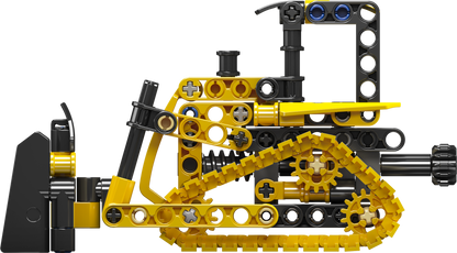 Mould King 24020 Crawler Bulldozer Building Toy Set | 244 PCS