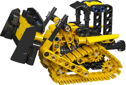 Mould King 24020 Crawler Bulldozer Building Toy Set | 244 PCS