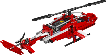 Mould King 24022 Aircraft Sparrow Helicopter Building Toy Set | 266 PCS