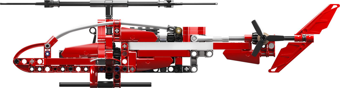Mould King 24022 Aircraft Sparrow Helicopter Building Toy Set | 266 PCS