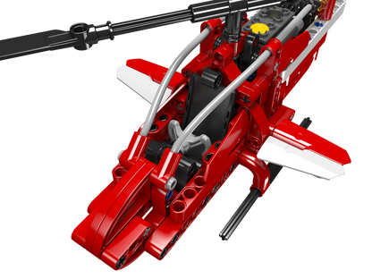 Mould King 24022 Aircraft Sparrow Helicopter Building Toy Set | 266 PCS