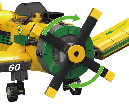 Mould King 24060 Brazilian Propeller Racing Building Toy Set | 562 PCS