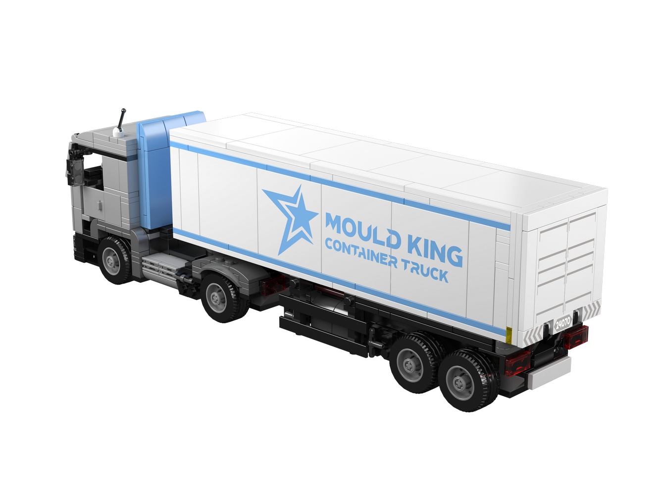 Mould King 24070 Container Truck Building Toy Set | 548 PCS