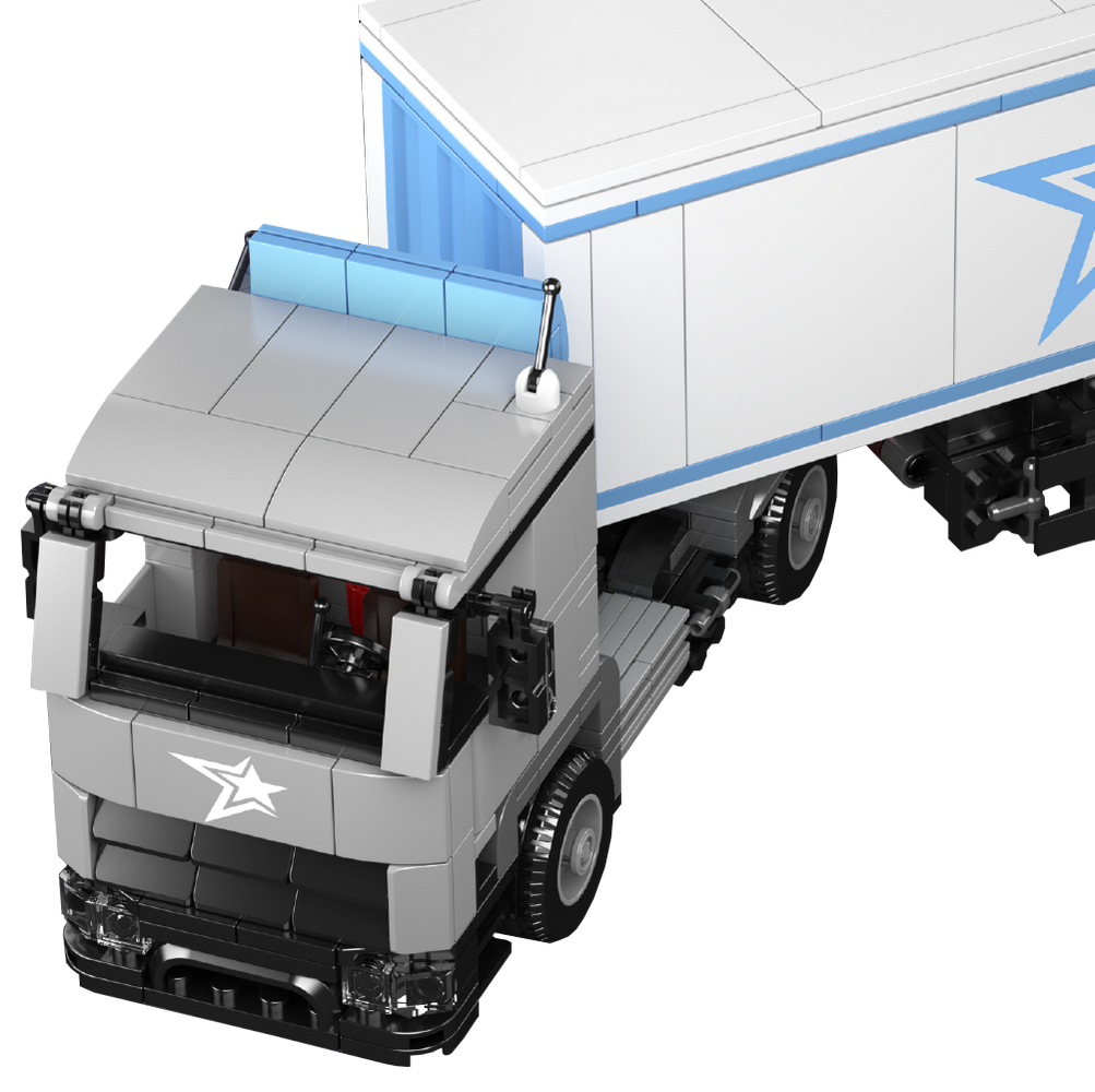 Mould King 24070 Container Truck Building Toy Set | 548 PCS