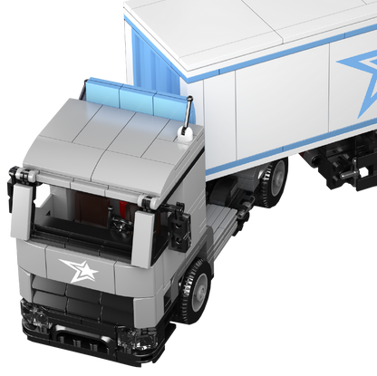 Mould King 24070 Container Truck Building Toy Set | 548 PCS