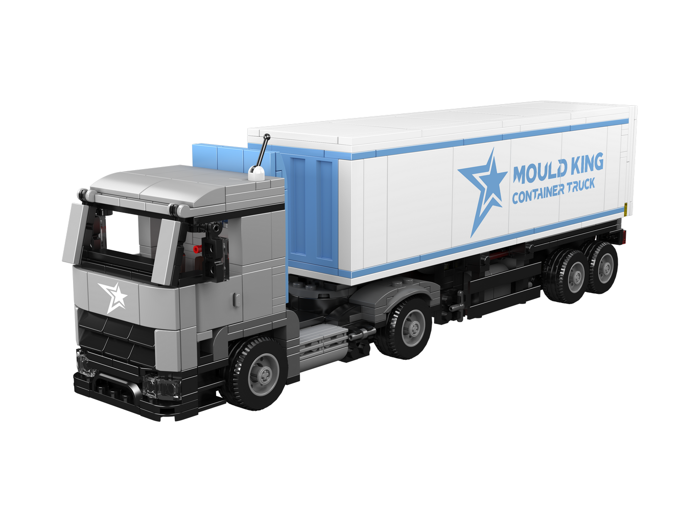 Mould King 24070 Container Truck Building Toy Set | 548 PCS