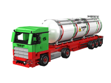 Mould King 24075 Fuel Tanker Truck Building Toy Set | 556 PCS