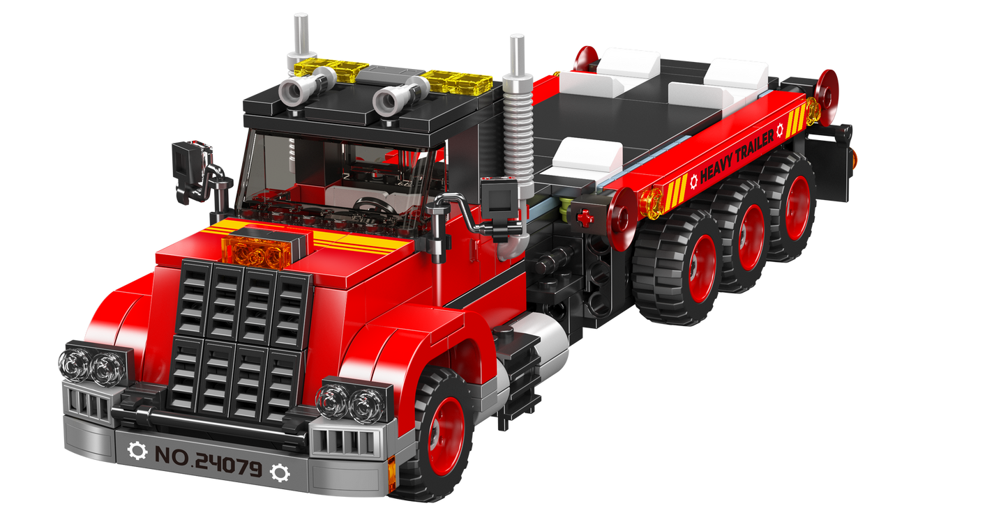 Mould King 24079 Forklift Transport Truck Building Toy Set | 906 Pcs