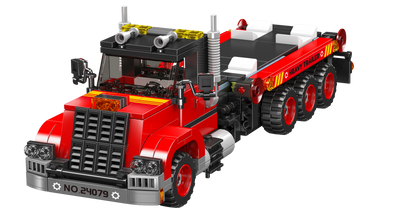 Mould King 24079 Forklift Transport Truck Building Toy Set | 906 Pcs