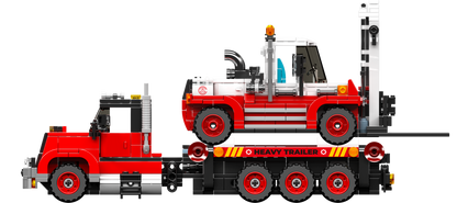 Mould King 24079 Forklift Transport Truck Building Toy Set | 906 Pcs