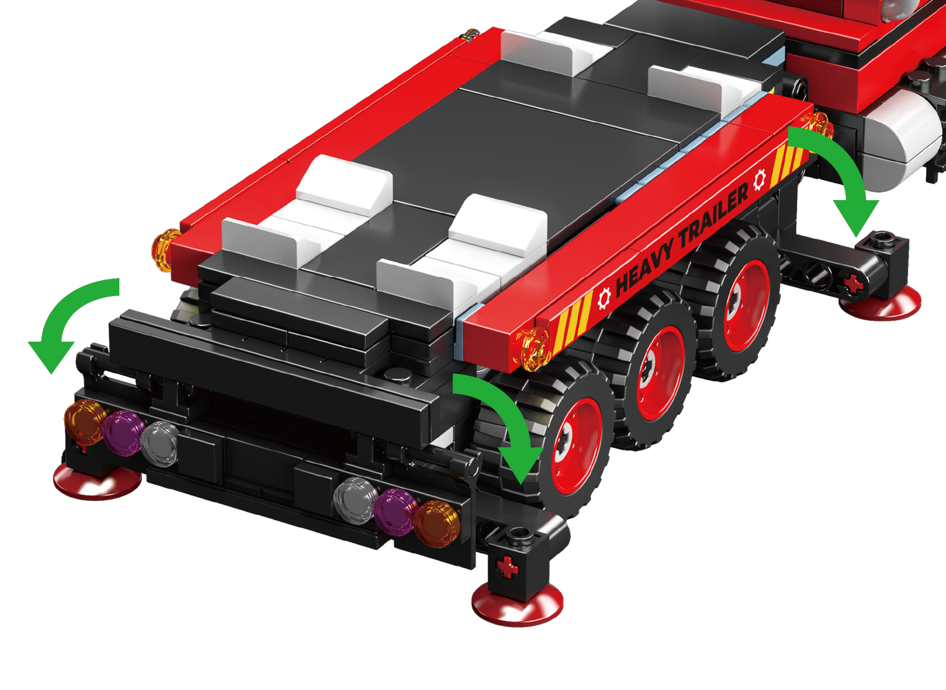 Mould King 24079 Forklift Transport Truck Building Toy Set | 906 Pcs