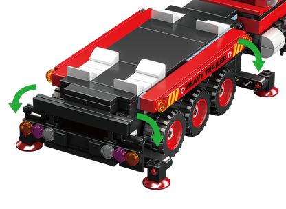 Mould King 24079 Forklift Transport Truck Building Toy Set | 906 Pcs