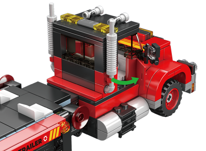 Mould King 24079 Forklift Transport Truck Building Toy Set | 906 Pcs