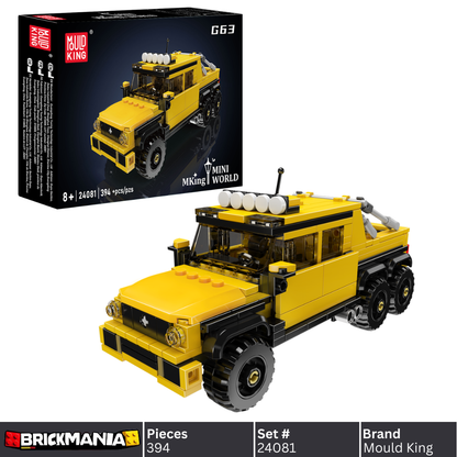 Mould King 24081 Mercedes G63 Off-Road Building Toy Set | 394 PCS