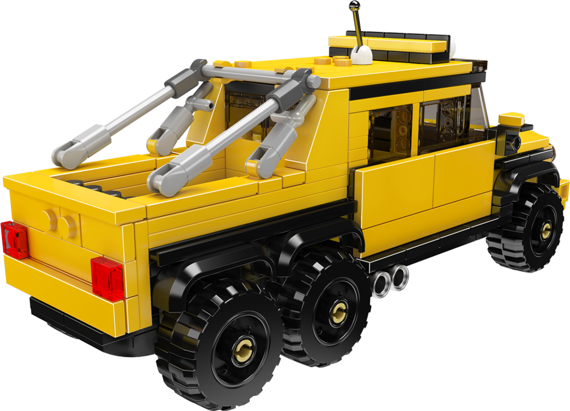 Mould King 24081 Mercedes G63 Off-Road Building Toy Set | 394 PCS