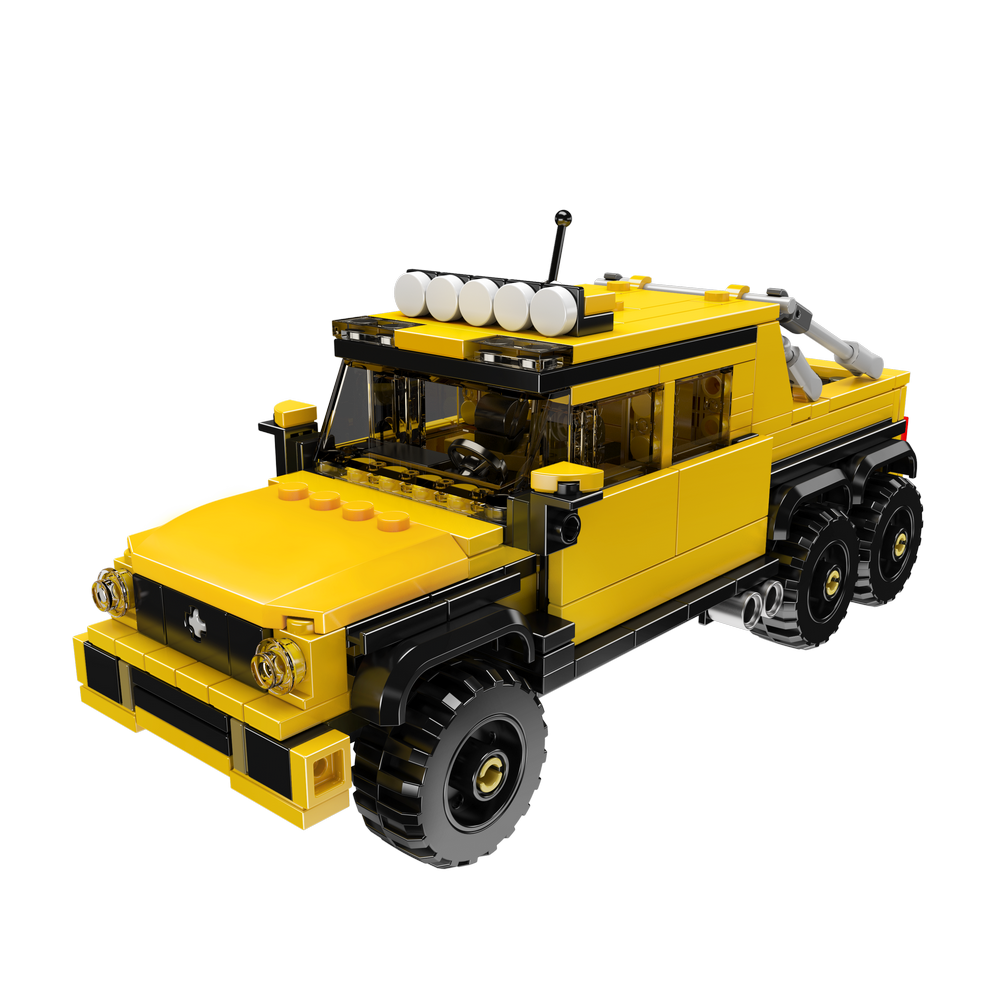 Mould King 24081 Mercedes G63 Off-Road Building Toy Set | 394 PCS