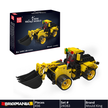 Mould King 24083 Wheel Loader Construction Building Toy Set | 456 PCS