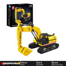 Mould King 24089 Mini Excavator Building Toy Set | 705 PCS