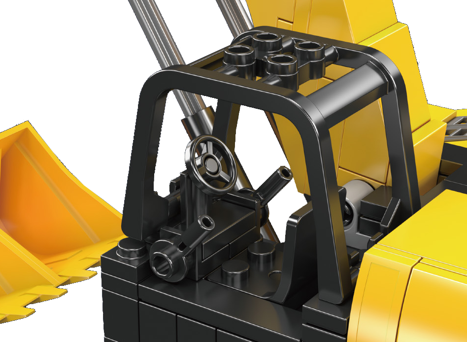Mould King 24089 Mini Excavator Building Toy Set | 705 PCS