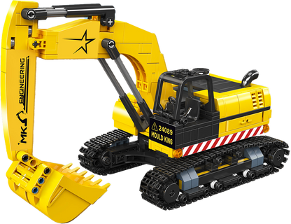 Mould King 24089 Mini Excavator Building Toy Set | 705 PCS