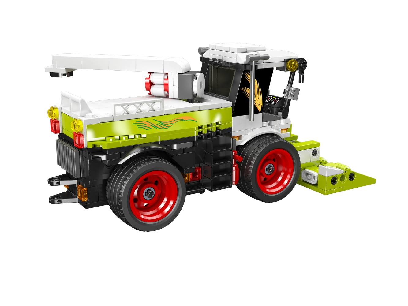 Mould King 24091 Corn Combine Harvester Building Toy Set | 510 PCS
