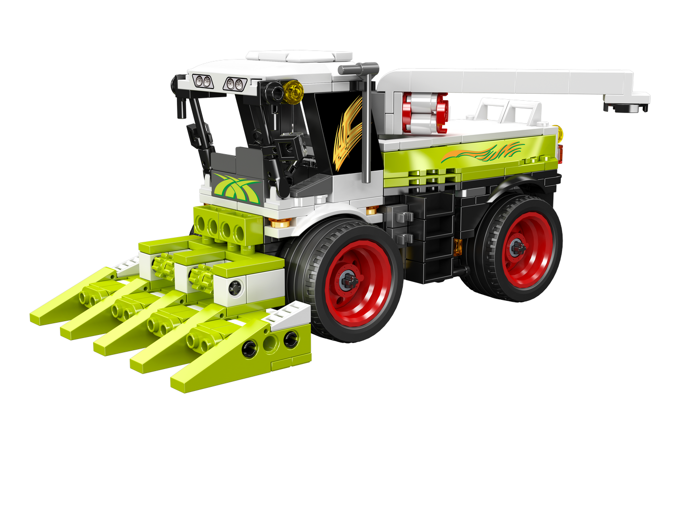 Mould King 24091 Corn Combine Harvester Building Toy Set | 510 PCS
