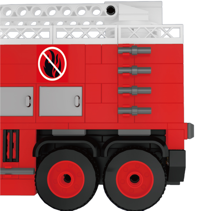 Mould King 24094 Urban Rescue Fire Truck Building Toy Set | 752 PCS
