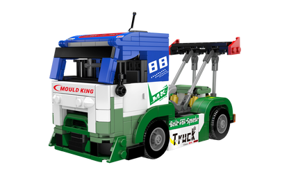 Mould King 24095 Low-Profile Racing Truck Building Toy Set | 510 PCS