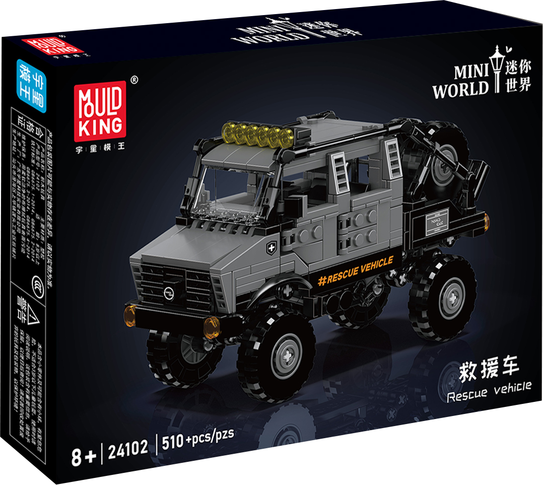 Mould King 24102 Off-Road Rescue Vehicle Building Toy Set | 510 PCS