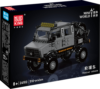 Mould King 24102 Off-Road Rescue Vehicle Building Toy Set | 510 PCS