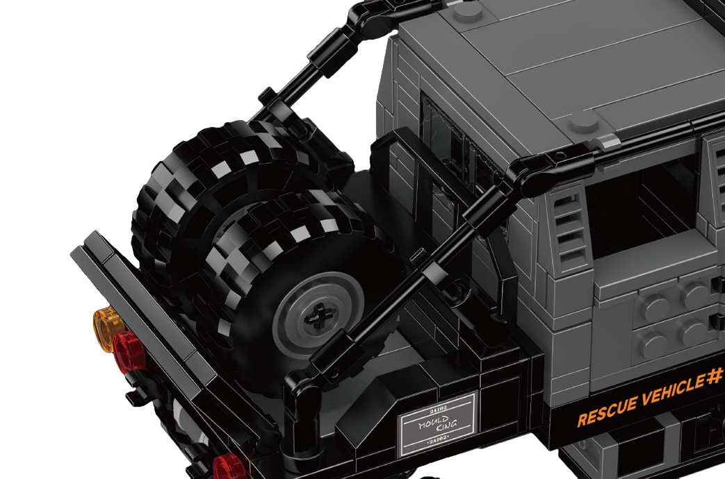 Mould King 24102 Off-Road Rescue Vehicle Building Toy Set | 510 PCS