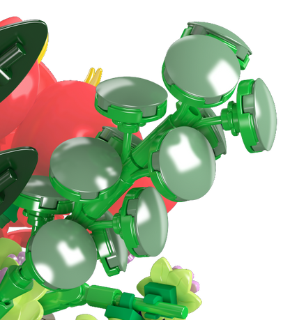 Mould King 24107 Daisy Flowerpot Botanical Building Toy Set | 1157 PCS