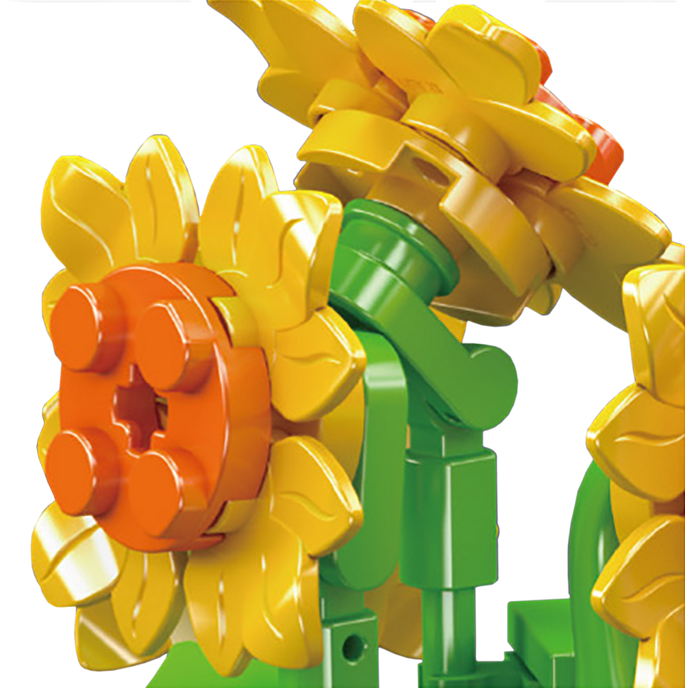 Mould King 24113 Mini Potted Flower Builds Building Toy Set | 201 PCS