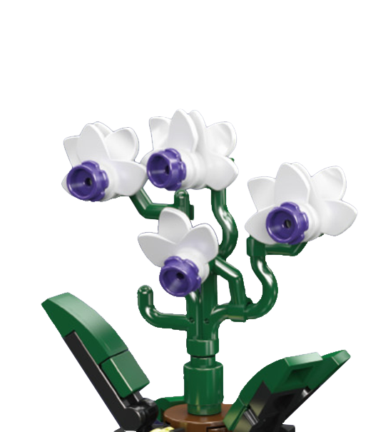 Mould King 24115 Mini Potted Plants Building Toy Set | 199 PCS