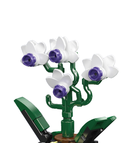 Mould King 24115 Mini Potted Plants Building Toy Set | 199 PCS
