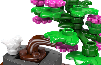 Mould King 24116 Mini Potted Plants 2 Building Toy Set | 211 PCS