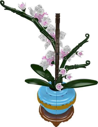 Mould King 24119 Orchid Botanical Building Toy Set | 386 PCS