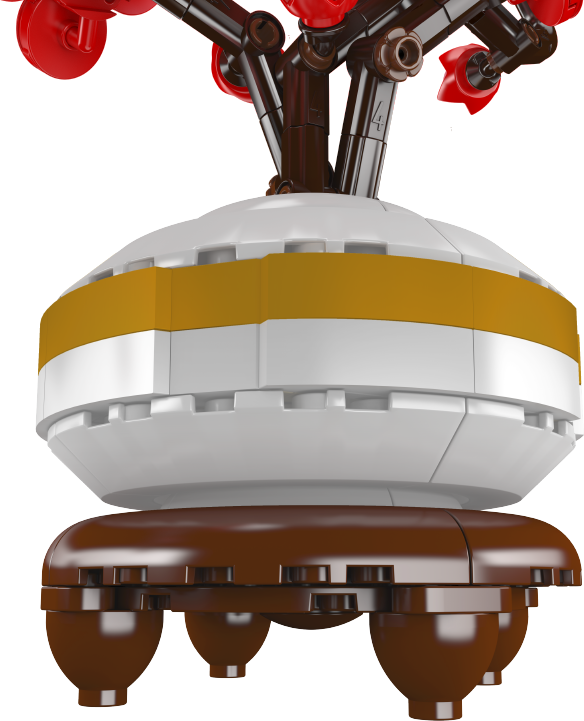 Mould King 24120 Plum Blossom Botanical Building Toy Set | 393 PCS