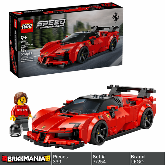 LEGO 77254 Speed Champions Ferrari SF90 XX Stradale Sports Car | 339 PCS