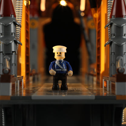 Lumibricks F9047 Steampunk City Bridge Building Toy Set | 3170 PCS