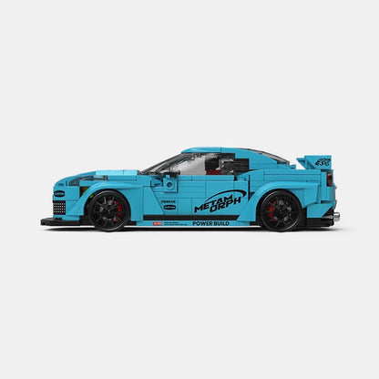 Happy Build PB8846 Nissan GTR Building Toy Set | 428 PCS | Buildable Car with Display Container