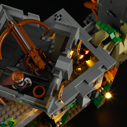 Lumibricks F9027 Medieval Watchtower Building Toy Set | 1625 PCS