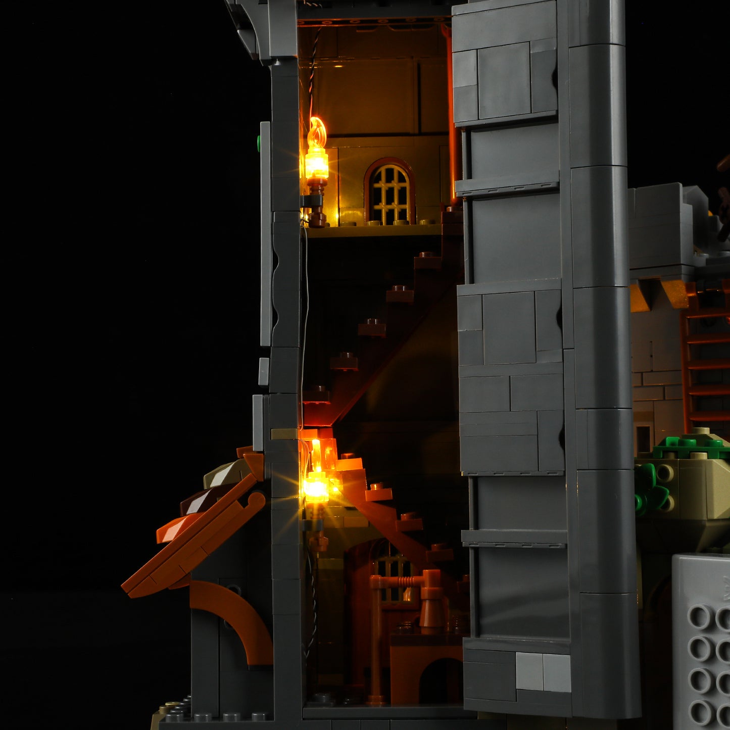 Lumibricks F9027 Medieval Watchtower Building Toy Set | 1625 PCS