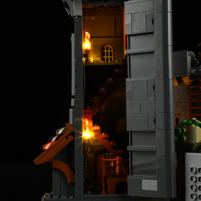 Lumibricks F9027 Medieval Watchtower Building Toy Set | 1625 PCS