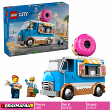 LEGO 60452 City Donut Truck | 196 PCS