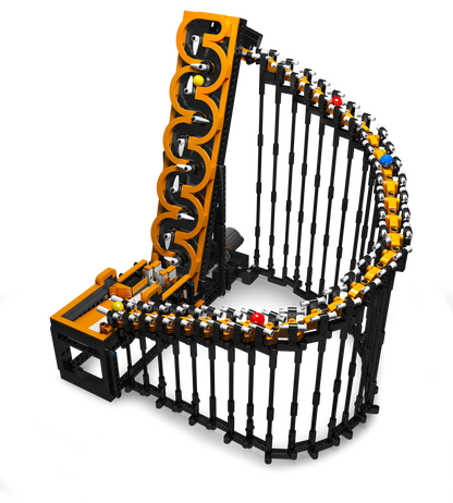 Mould King 26008S Motorized GBC Harp Track Building Toy Set | 1547 PCS