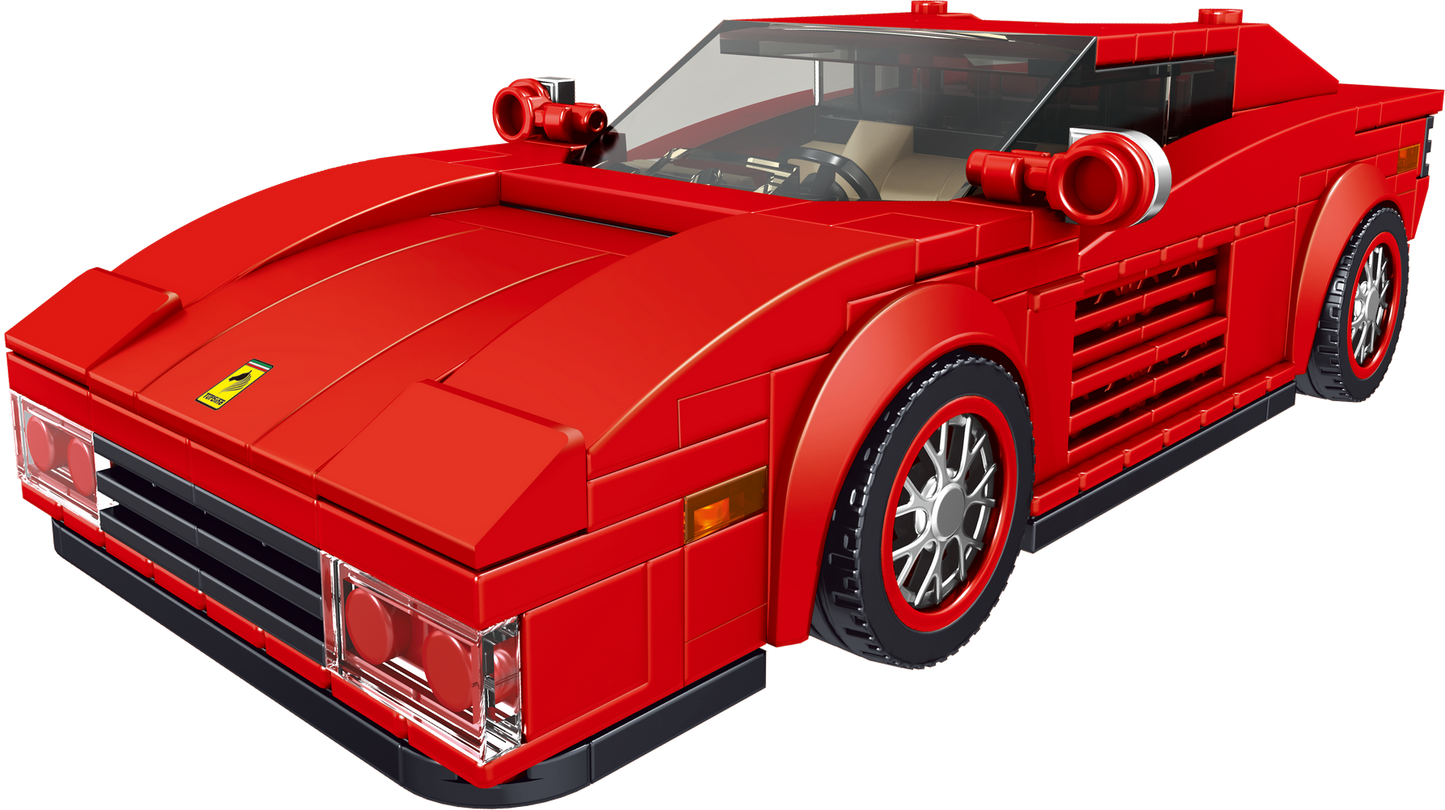 Mould King 27012S Testarossa Supercar Building Toy Set | 350 PCS