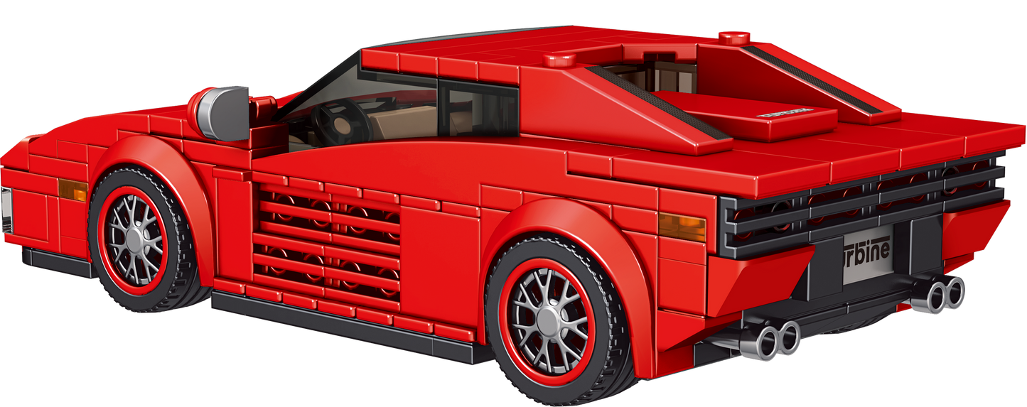 Mould King 27012S Testarossa Supercar Building Toy Set | 350 PCS